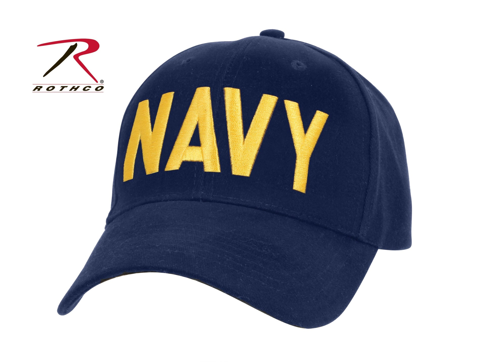 Rothco Navy Supreme Low Profile Insignia Cap - Navy Blue LARSON TACTICAL SUPPLY