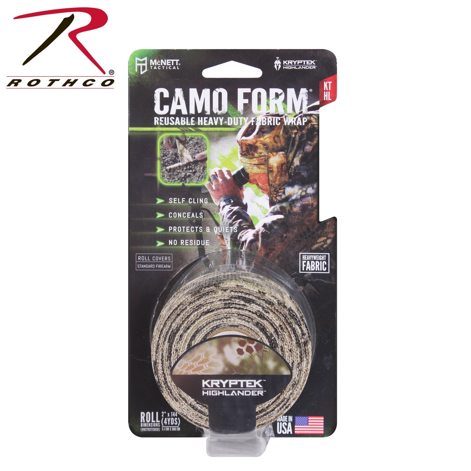 McNett Camo Form - Self Cling Camo Wrap LARSON TACTICAL SUPPLY