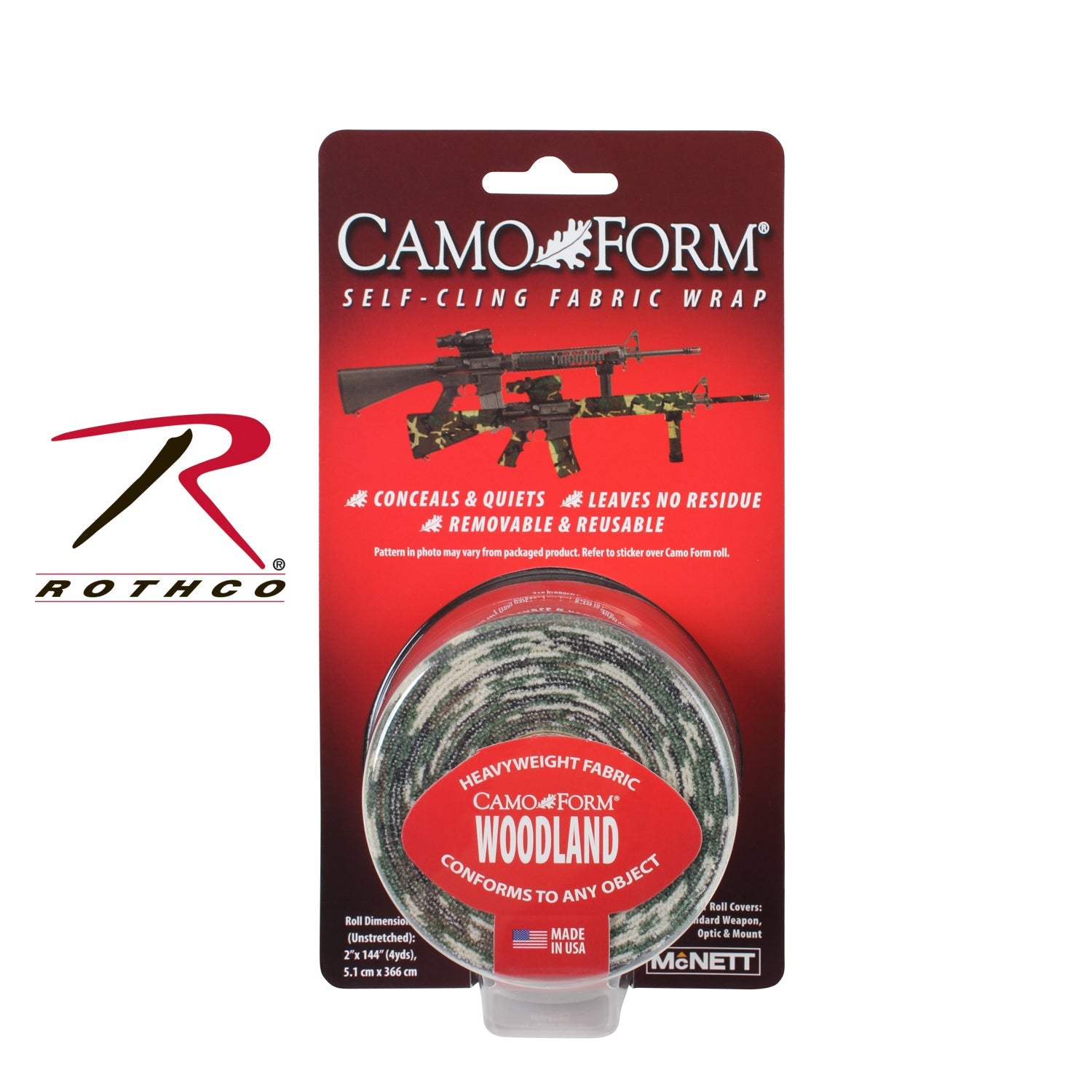 McNett Camo Form - Self Cling Camo Wrap LARSON TACTICAL SUPPLY