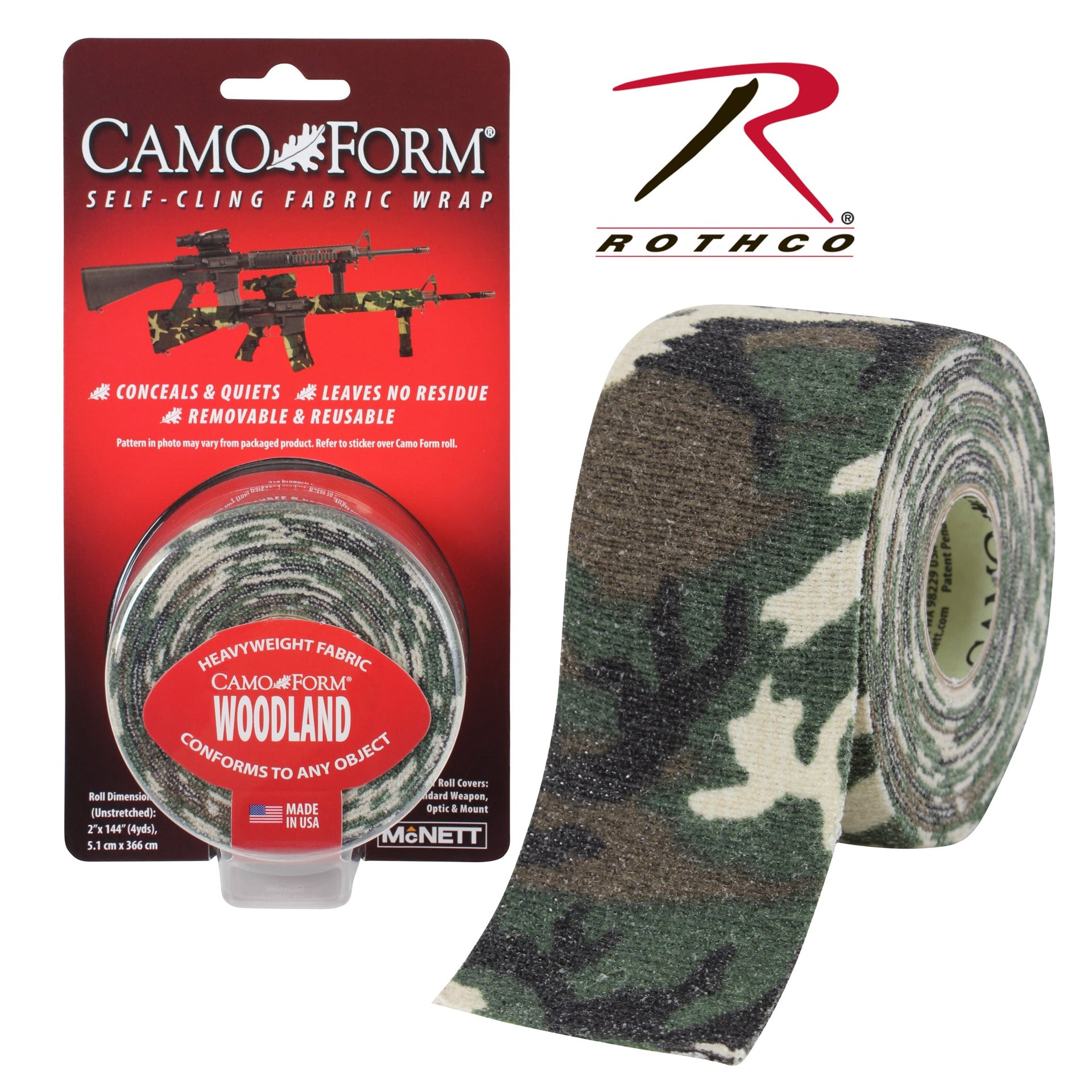 McNett Camo Form - Self Cling Camo Wrap LARSON TACTICAL SUPPLY
