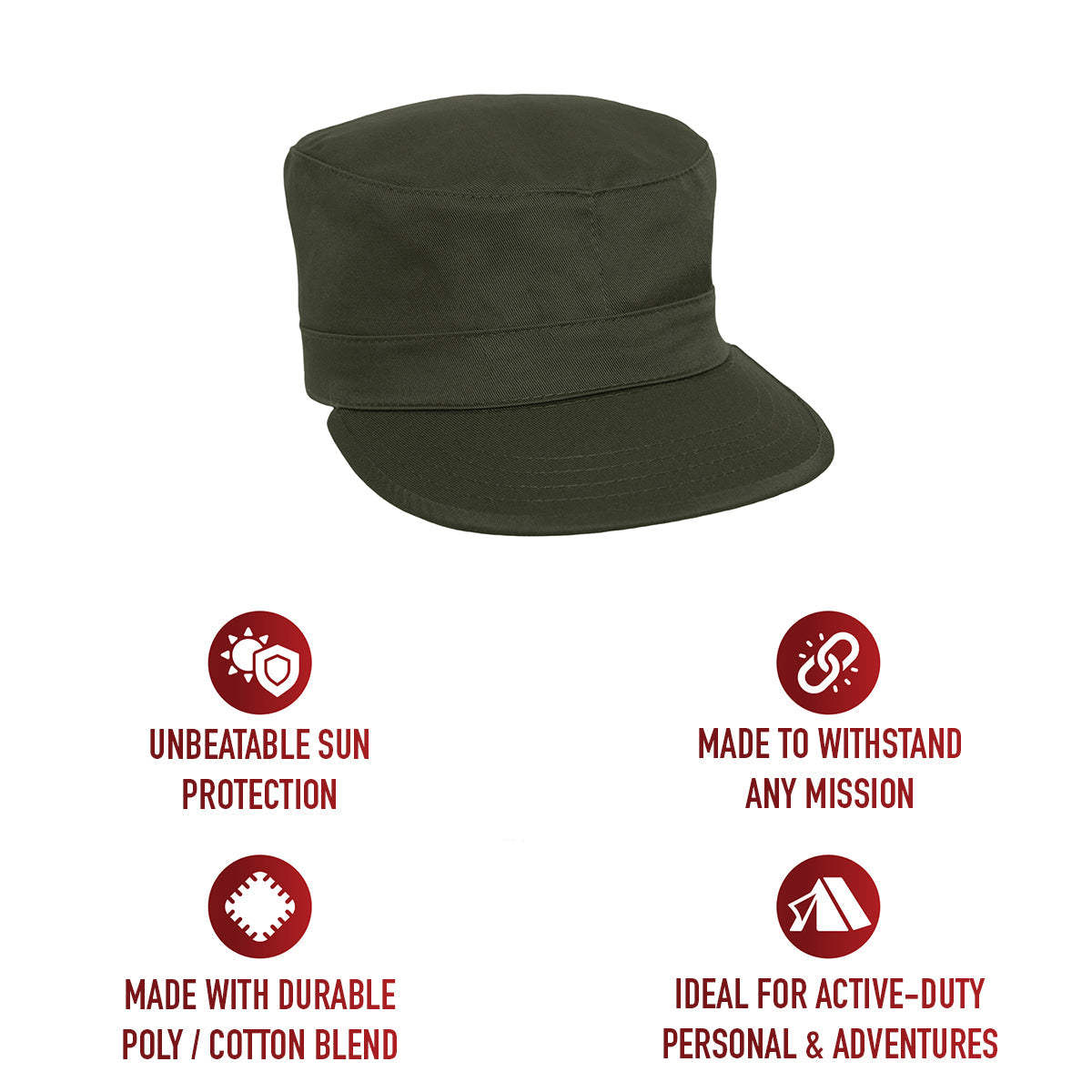Rothco Fatigue Caps LARSON TACTICAL SUPPLY