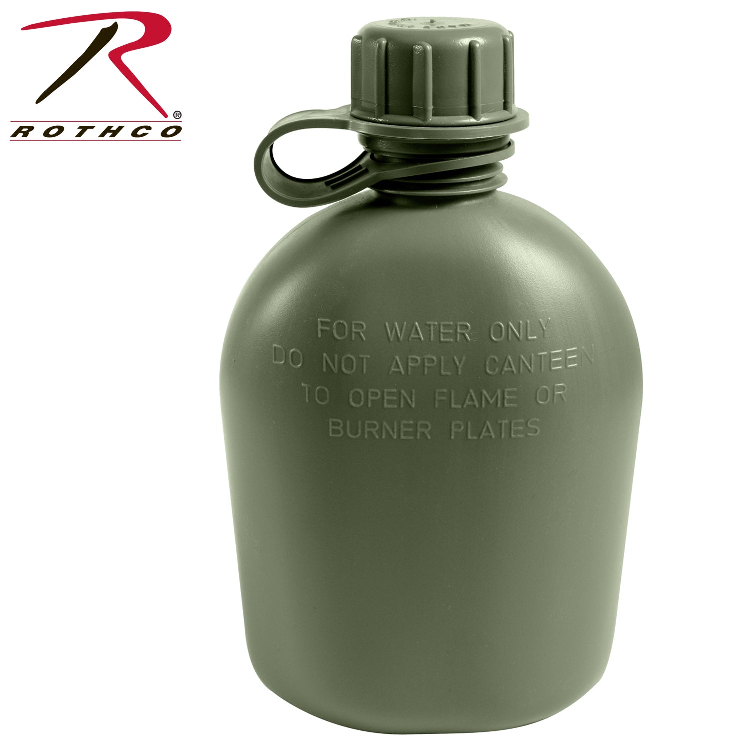 Genuine G.I. 3 Piece 1 Quart Plastic Canteen LARSON TACTICAL SUPPLY