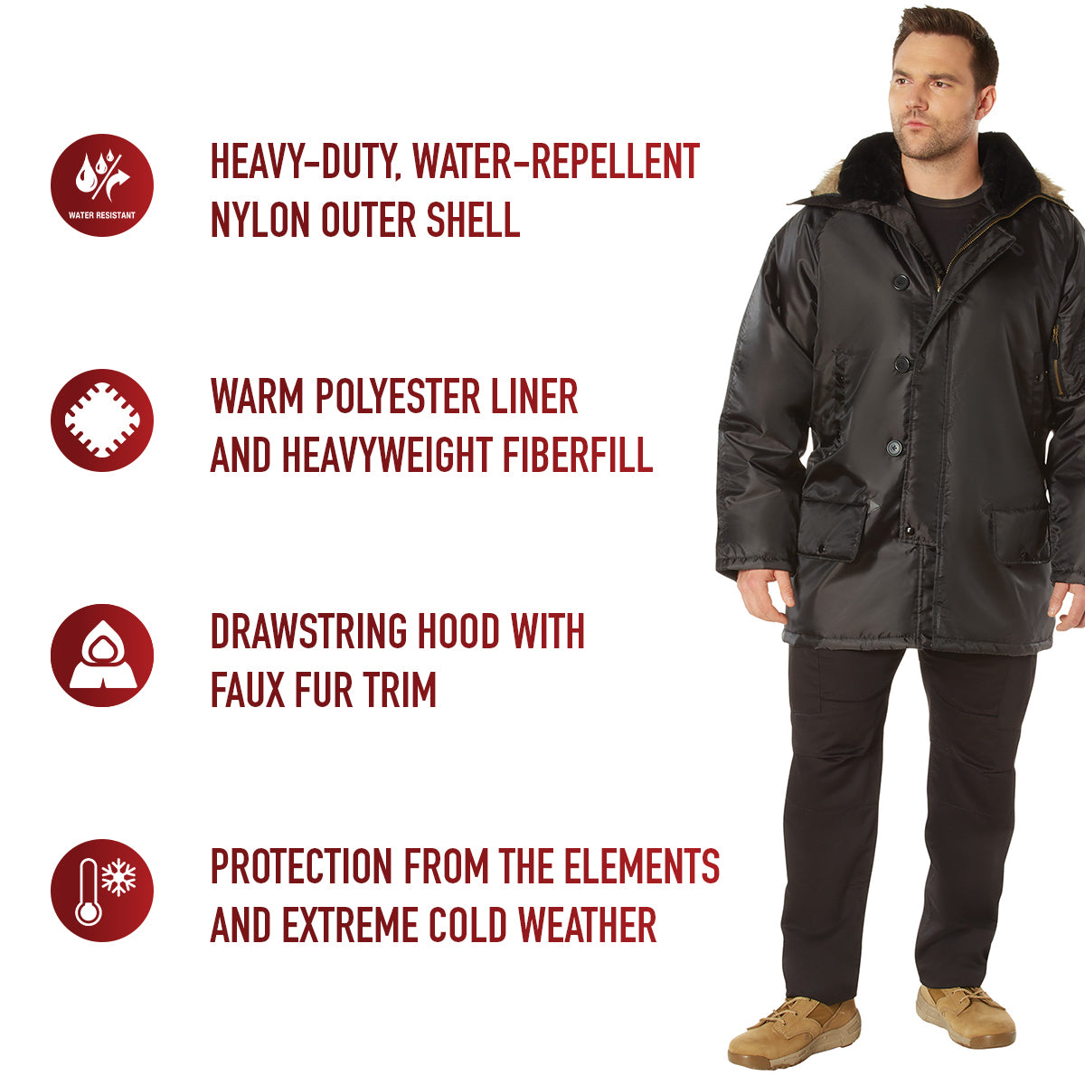 Rothco N-3B Parka LARSON TACTICAL SUPPLY