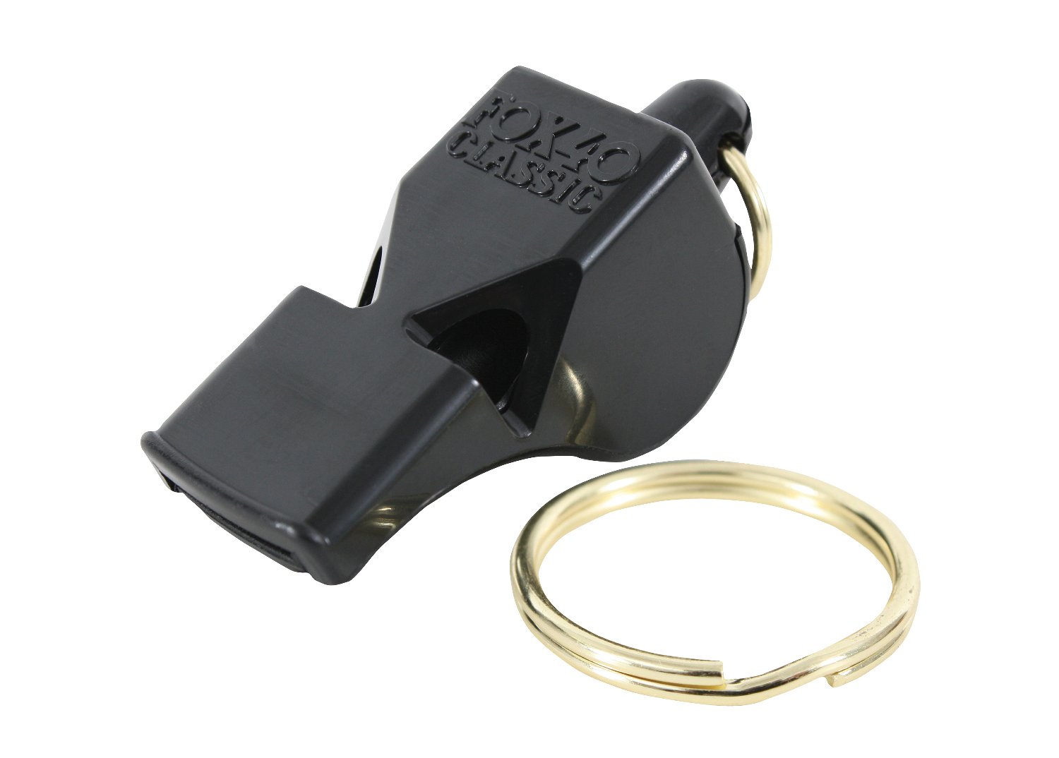 Fox 40 Classic Safety Whistle / Black LARSON TACTICAL SUPPLY
