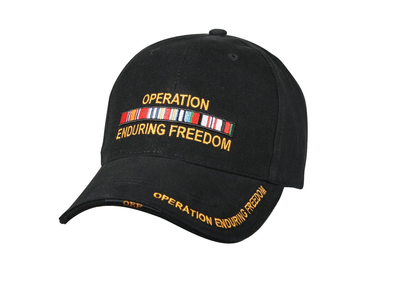 Rothco Deluxe Operation Enduring Freedom Low Profile Cap LARSON TACTICAL SUPPLY