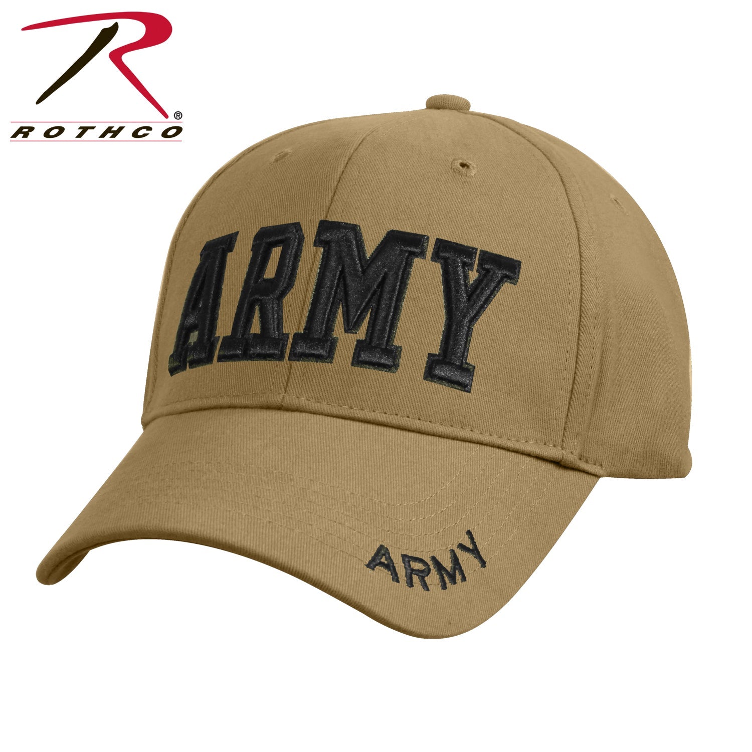 Rothco Deluxe Army Embroidered Low Profile Insignia Cap LARSON TACTICAL SUPPLY
