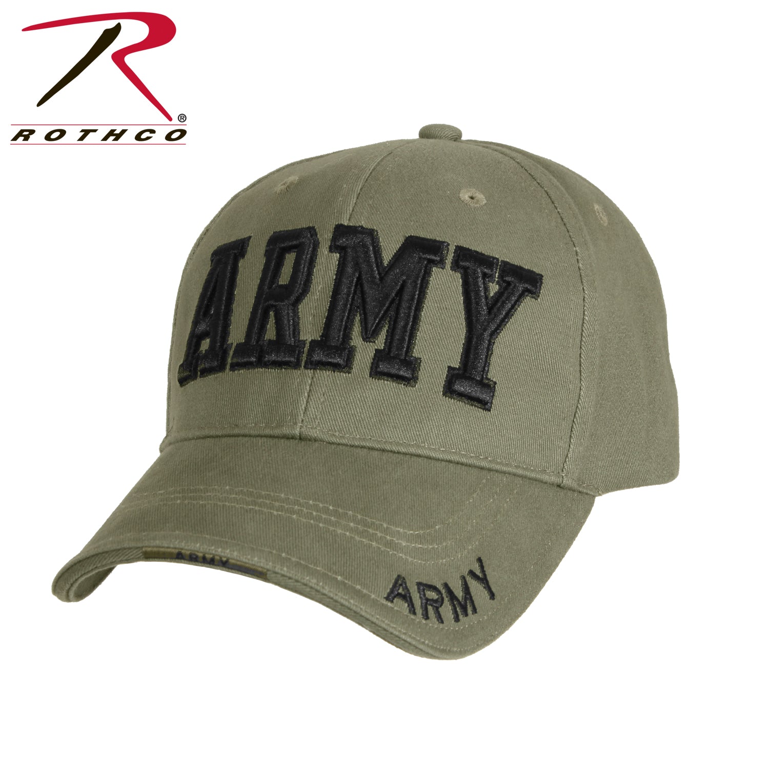 Rothco Deluxe Army Embroidered Low Profile Insignia Cap LARSON TACTICAL SUPPLY