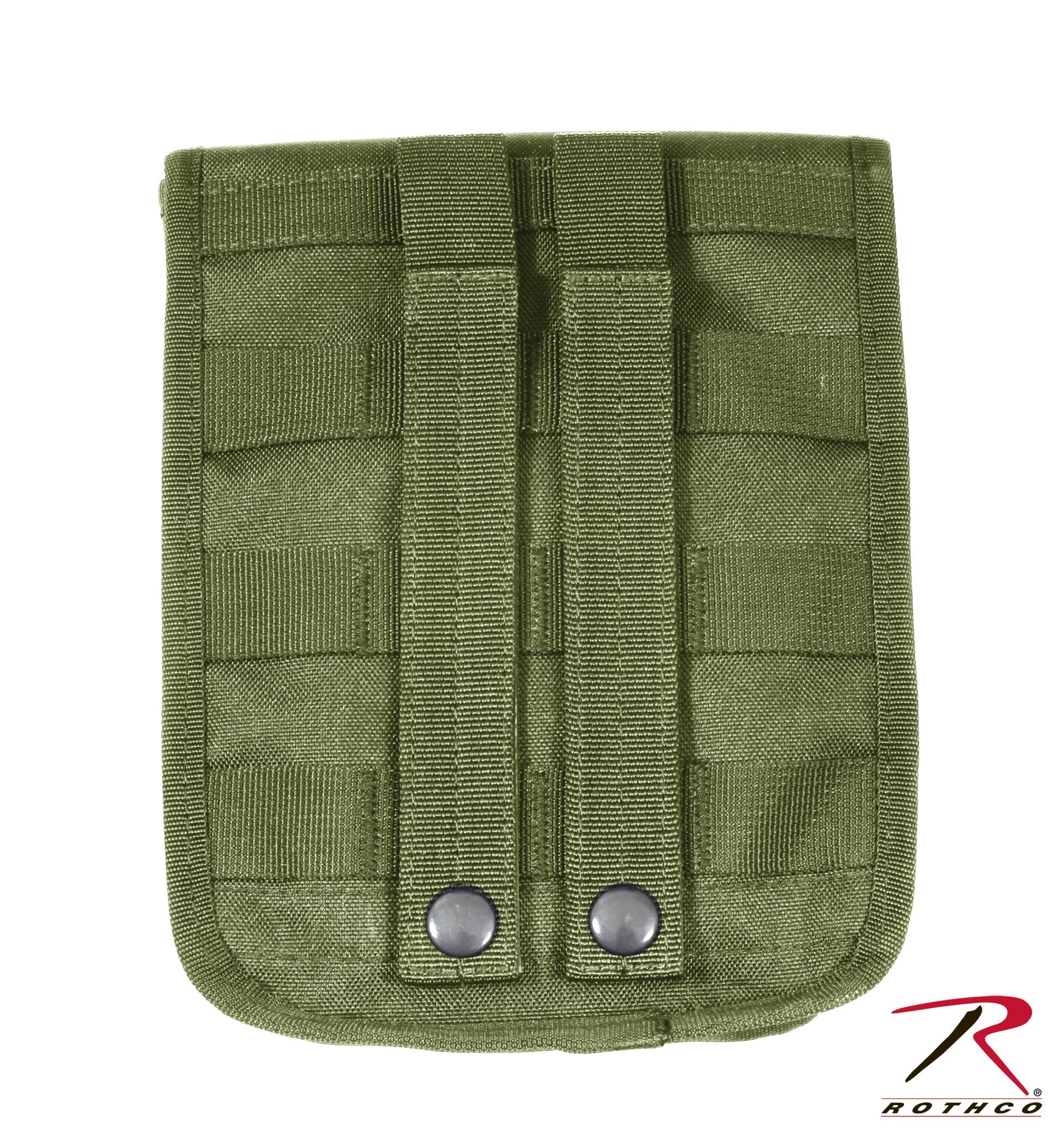 Rothco MOLLE 2 Pocket Ammo Pouch - Black LARSON TACTICAL SUPPLY