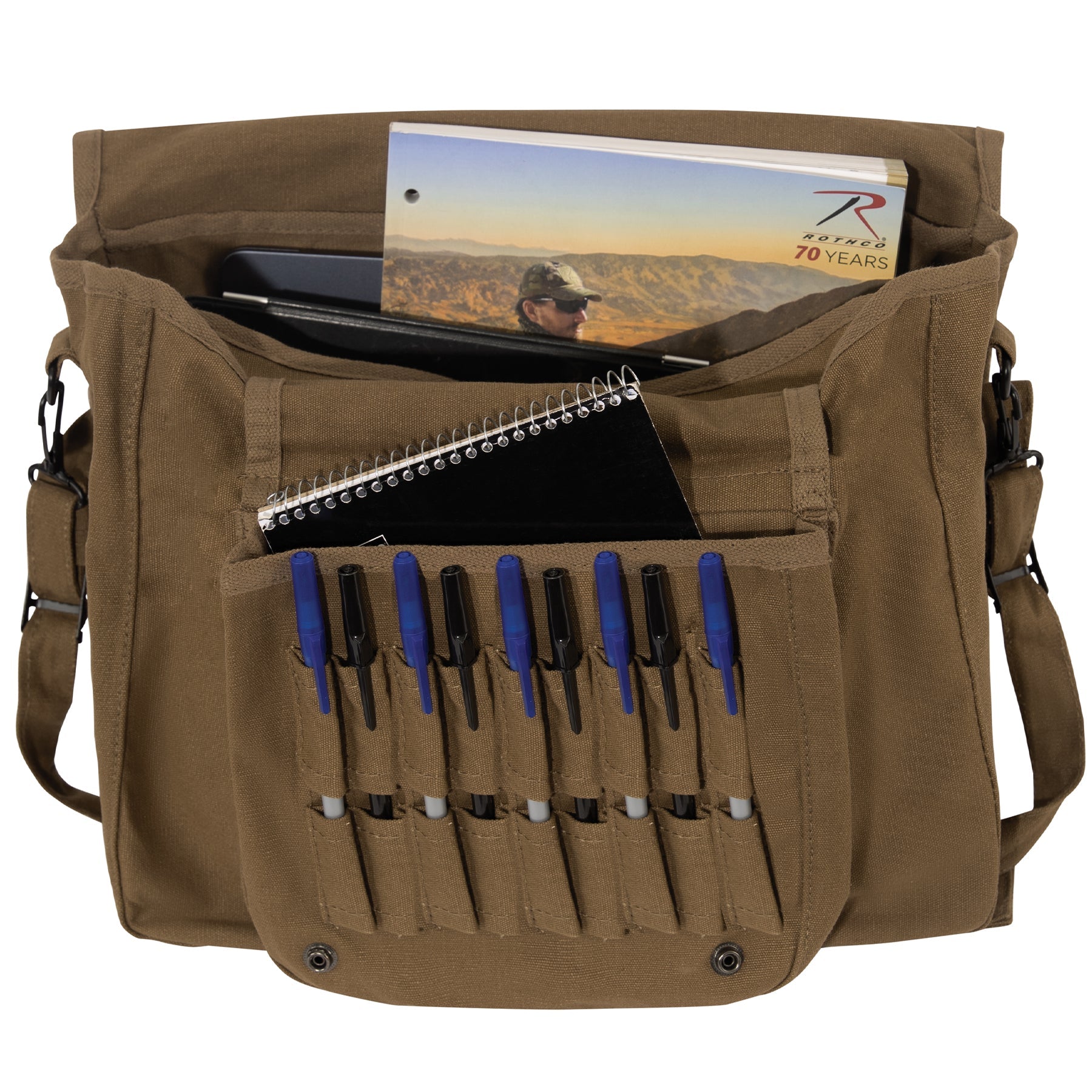 Rothco Vintage Canvas Paratrooper Bag LARSON TACTICAL SUPPLY