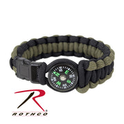 Rothco Paracord Compass Bracelet LARSON TACTICAL SUPPLY