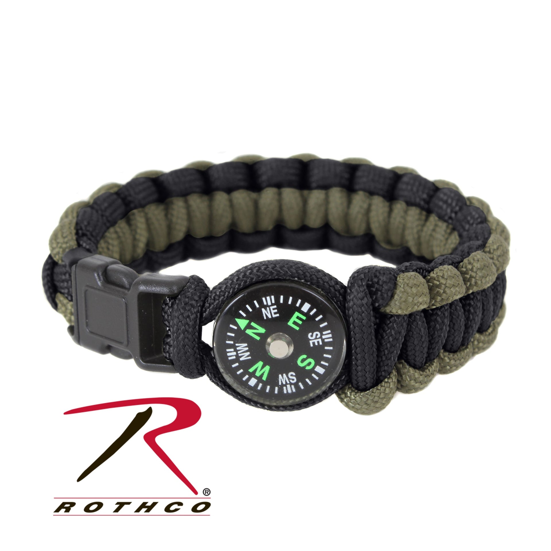 Rothco Paracord Compass Bracelet LARSON TACTICAL SUPPLY