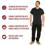 Rothco Moisture Wicking T-Shirts LARSON TACTICAL SUPPLY