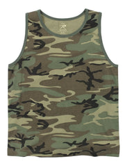 Rothco Vintage Woodland Camo Tank Top LARSON TACTICAL SUPPLY