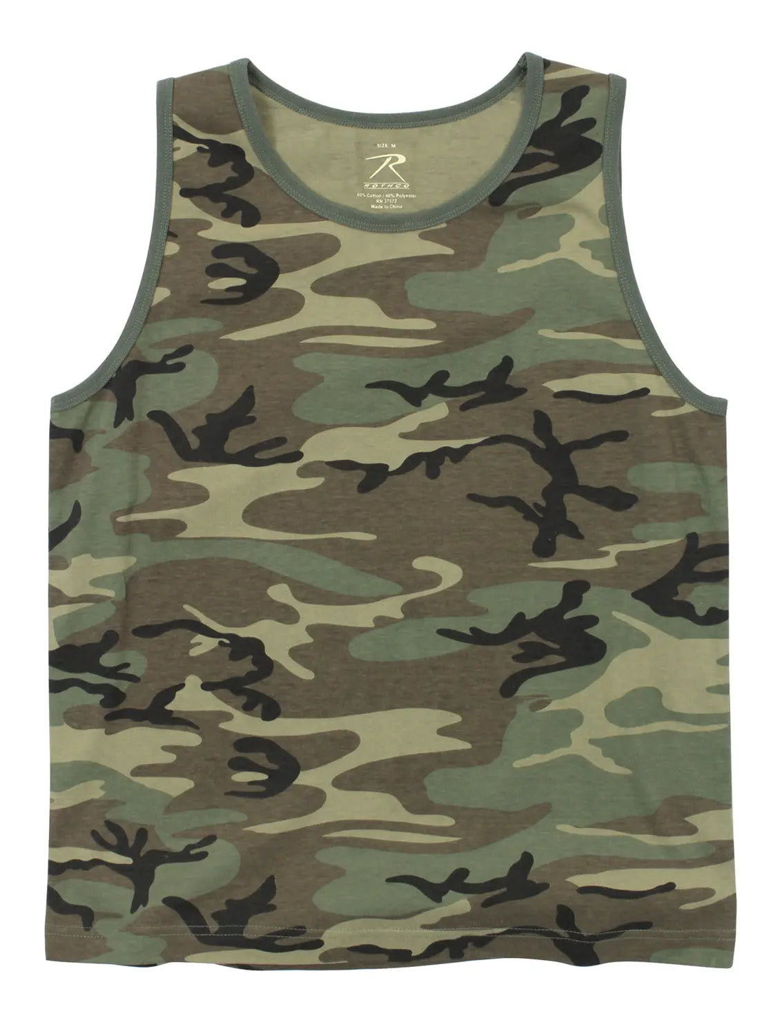 Rothco Vintage Woodland Camo Tank Top LARSON TACTICAL SUPPLY