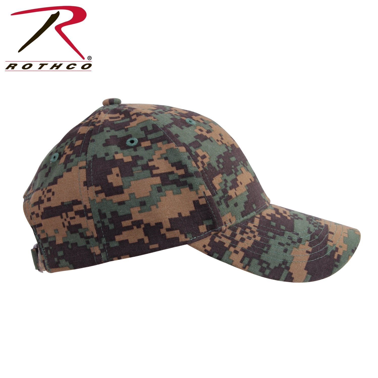 Rothco Kid's Camo Low Profile Cap - Woodland Camo LARSON TACTICAL SUPPLY