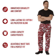 Rothco Digital Camo Tactical BDU Pants LARSON TACTICAL SUPPLY