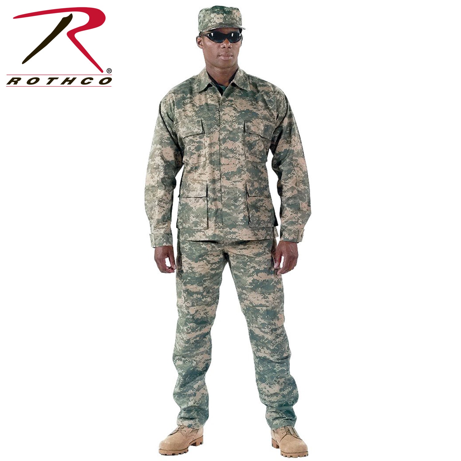 Rothco Digital Camo BDU Shirt LARSON TACTICAL SUPPLY