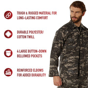 Rothco Digital Camo BDU Shirt LARSON TACTICAL SUPPLY