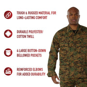 Rothco Digital Camo BDU Shirt LARSON TACTICAL SUPPLY