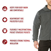 Rothco Spec Ops Tactical Fleece Jacket LARSON TACTICAL SUPPLY