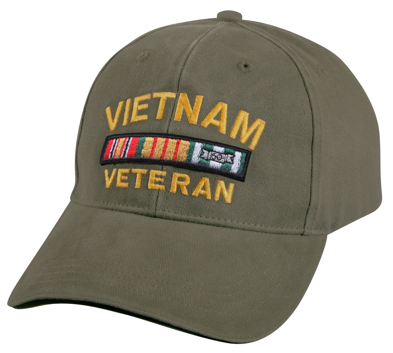 Rothco Vietnam Veteran Deluxe Vintage Low Profile Insignia Cap LARSON TACTICAL SUPPLY