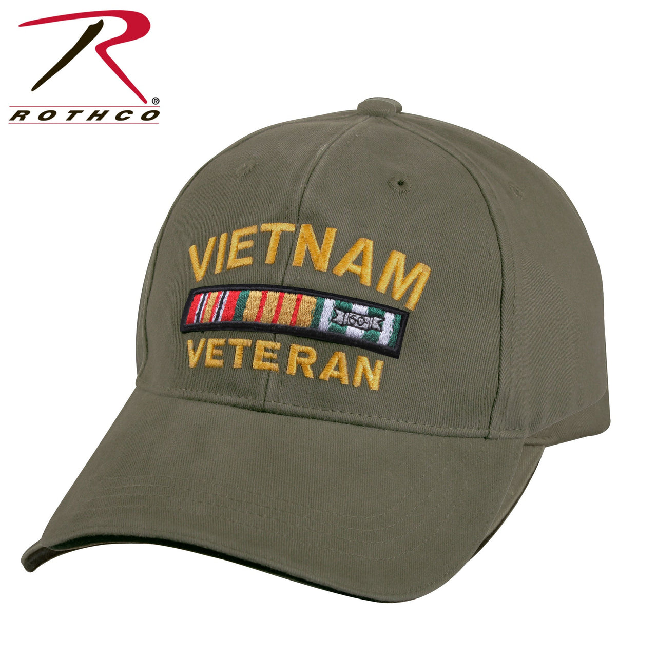 Rothco Vietnam Veteran Deluxe Vintage Low Profile Insignia Cap LARSON TACTICAL SUPPLY