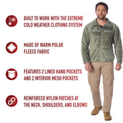 Rothco Generation III Level 3 ECWCS Fleece Jacket LARSON TACTICAL SUPPLY