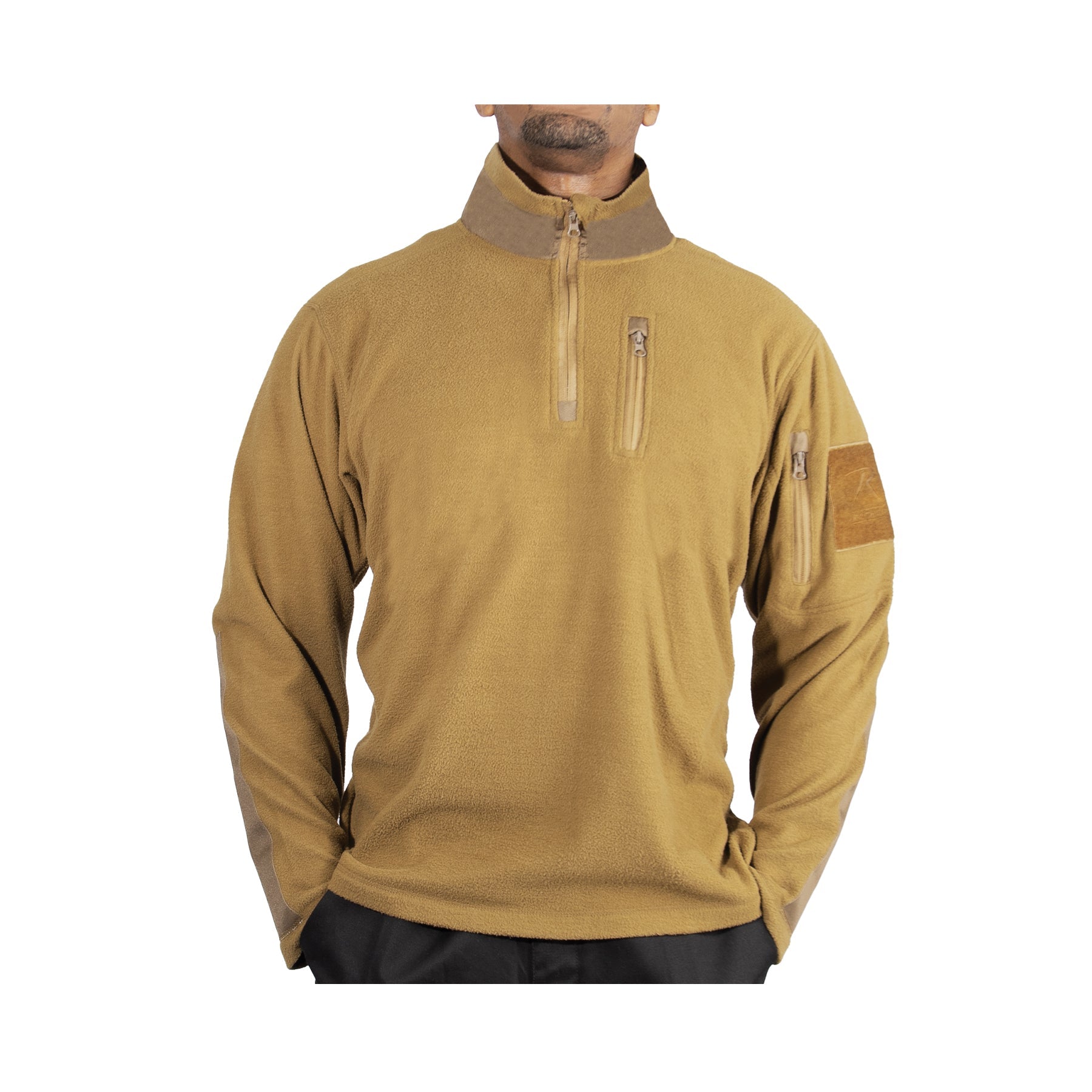 Rothco Quarter Zip Fleece Pullover LARSON TACTICAL SUPPLY