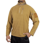 Rothco Quarter Zip Fleece Pullover LARSON TACTICAL SUPPLY