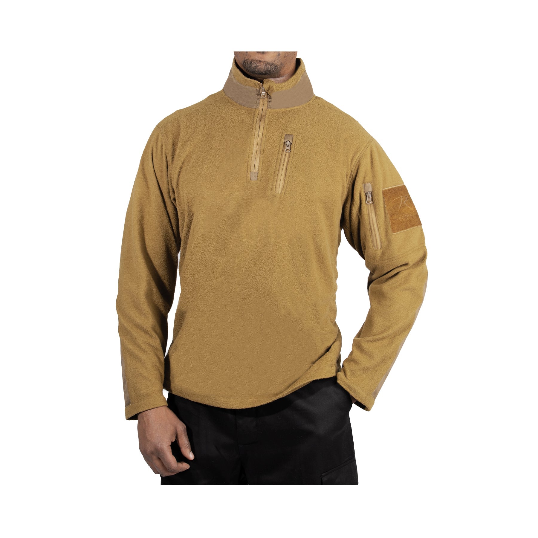 Rothco Quarter Zip Fleece Pullover LARSON TACTICAL SUPPLY