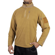 Rothco Quarter Zip Fleece Pullover LARSON TACTICAL SUPPLY