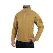 Rothco Quarter Zip Fleece Pullover LARSON TACTICAL SUPPLY