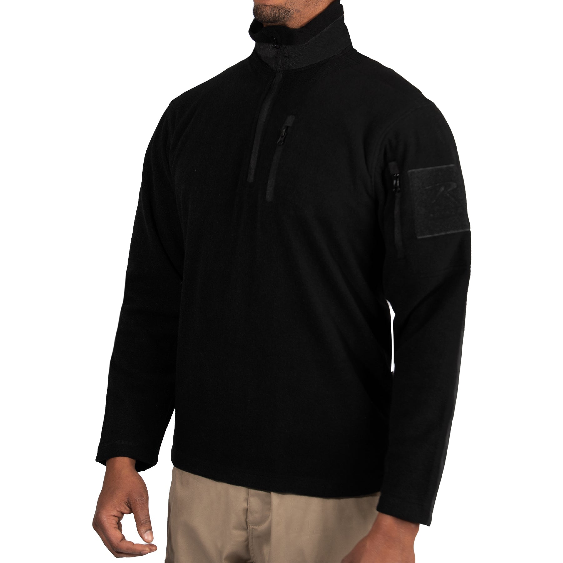 Rothco Quarter Zip Fleece Pullover LARSON TACTICAL SUPPLY