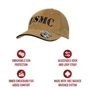 Rothco Deluxe Vintage USMC Embroidered Low Pro Cap LARSON TACTICAL SUPPLY