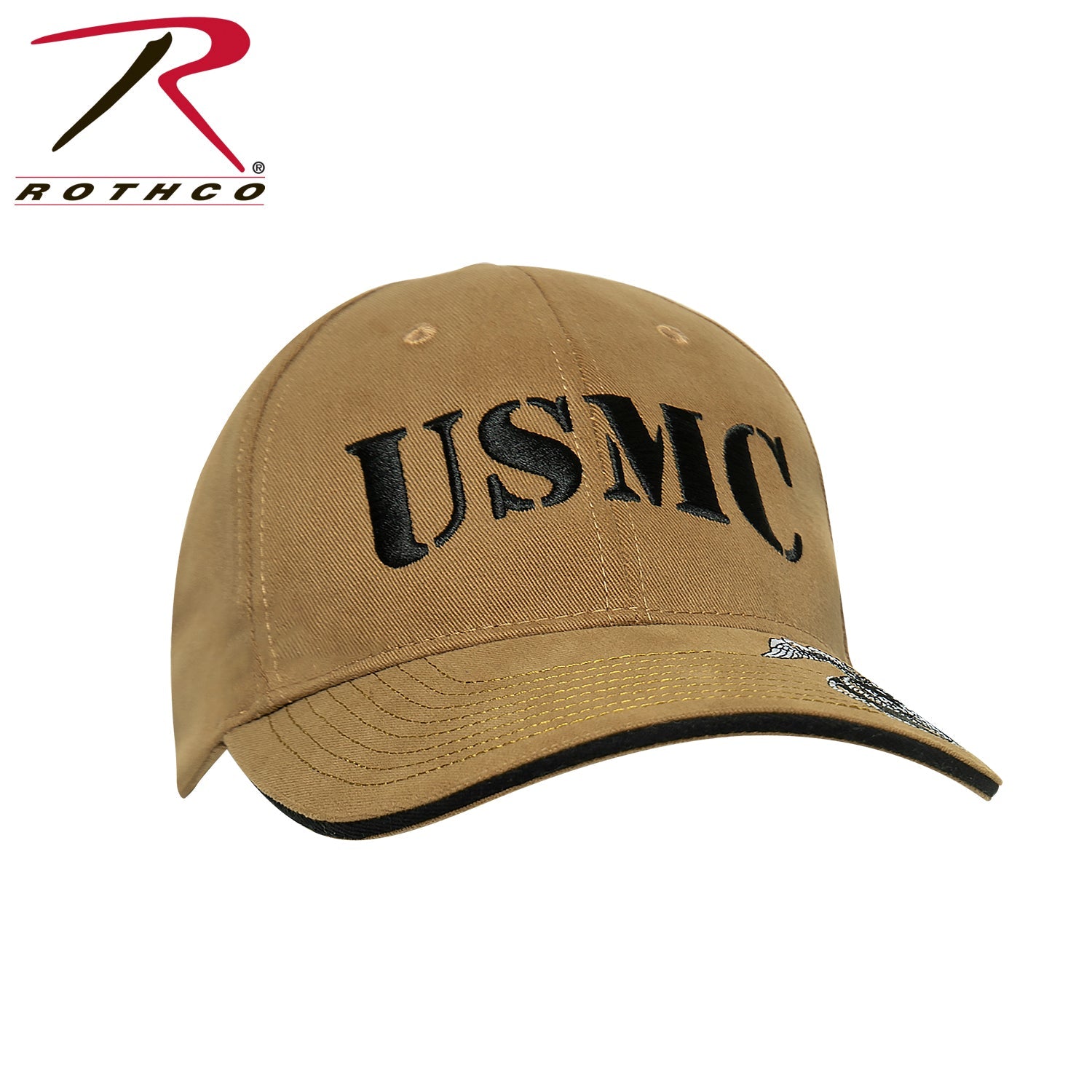 Rothco Deluxe Vintage USMC Embroidered Low Pro Cap LARSON TACTICAL SUPPLY