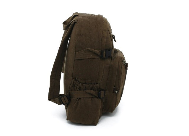 Rothco Vintage Canvas Compact Backpack LARSON TACTICAL SUPPLY