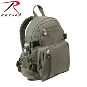 Rothco Vintage Canvas Compact Backpack LARSON TACTICAL SUPPLY