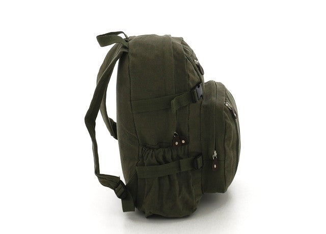 Rothco Vintage Canvas Compact Backpack LARSON TACTICAL SUPPLY