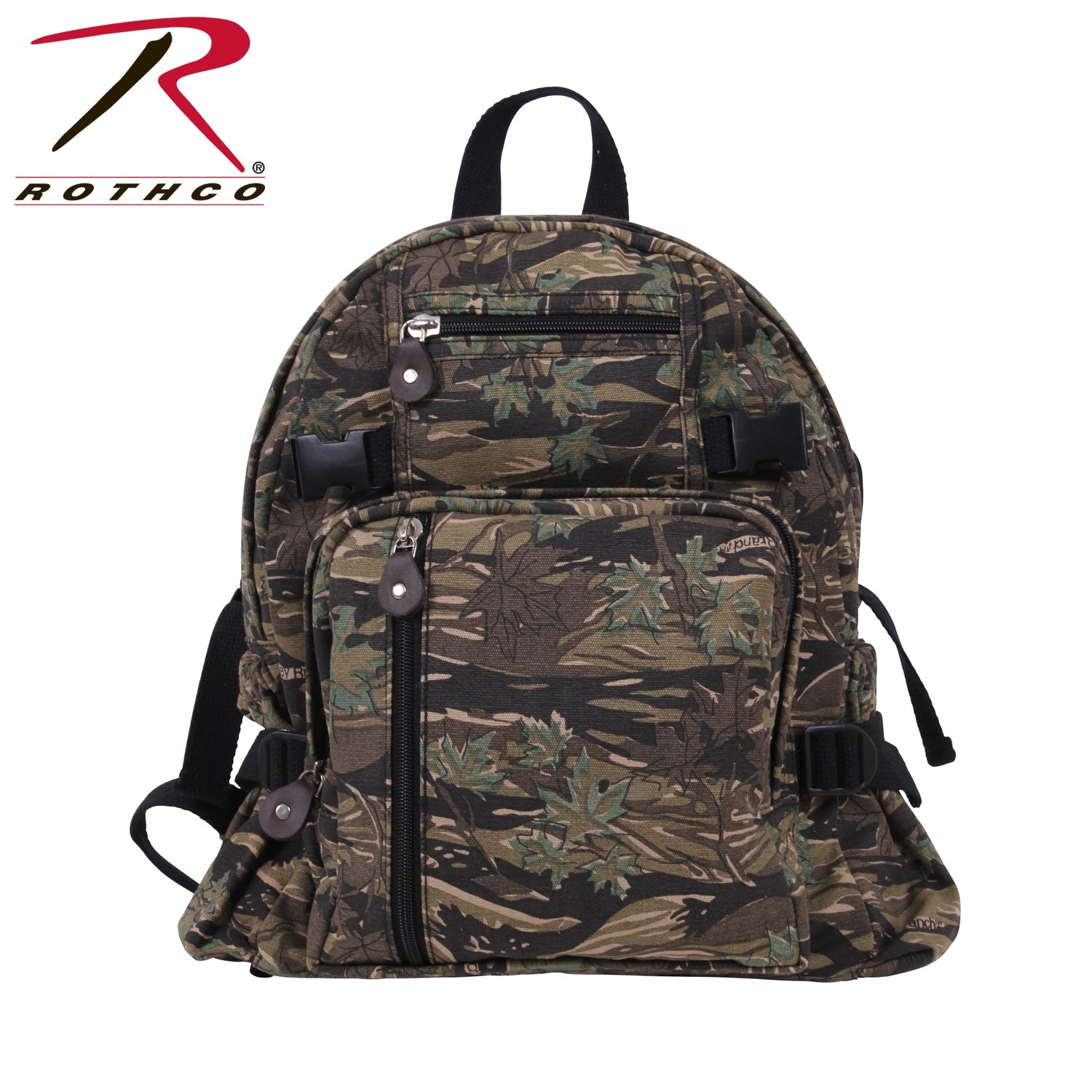 Rothco Vintage Canvas Compact Backpack LARSON TACTICAL SUPPLY