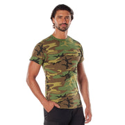Rothco Heavyweight Camo T-Shirt LARSON TACTICAL SUPPLY