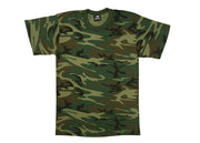 Rothco Heavyweight Camo T-Shirt LARSON TACTICAL SUPPLY