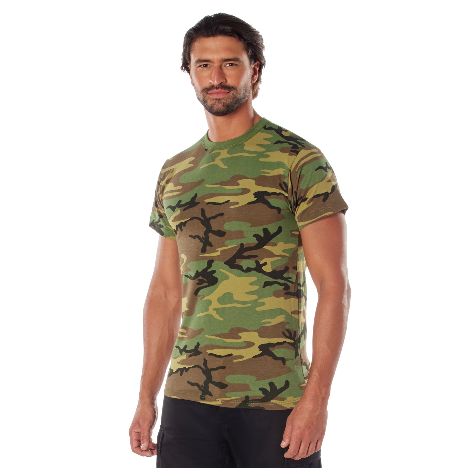 Rothco Heavyweight Camo T-Shirt LARSON TACTICAL SUPPLY