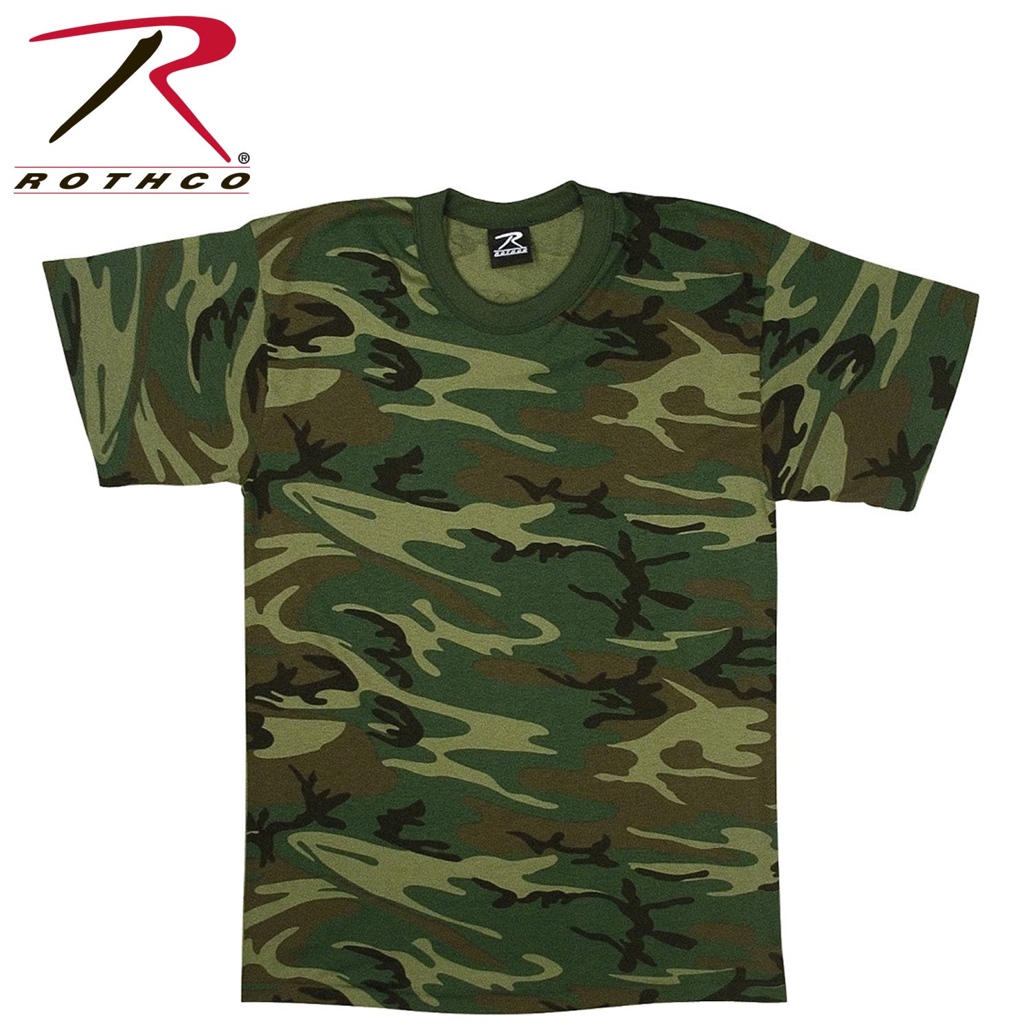 Rothco Heavyweight Camo T-Shirt LARSON TACTICAL SUPPLY