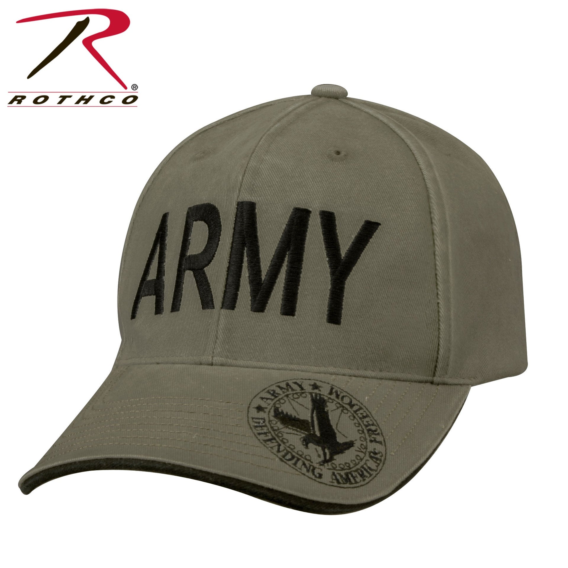 Rothco Vintage Deluxe Army Low Profile Insignia Cap LARSON TACTICAL SUPPLY
