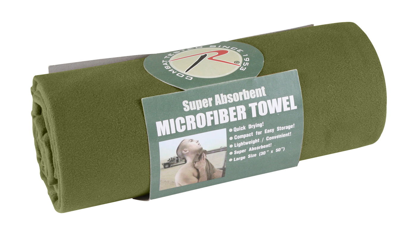 Rothco Microfiber Towel LARSON TACTICAL SUPPLY