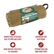 Rothco Microfiber Towel LARSON TACTICAL SUPPLY