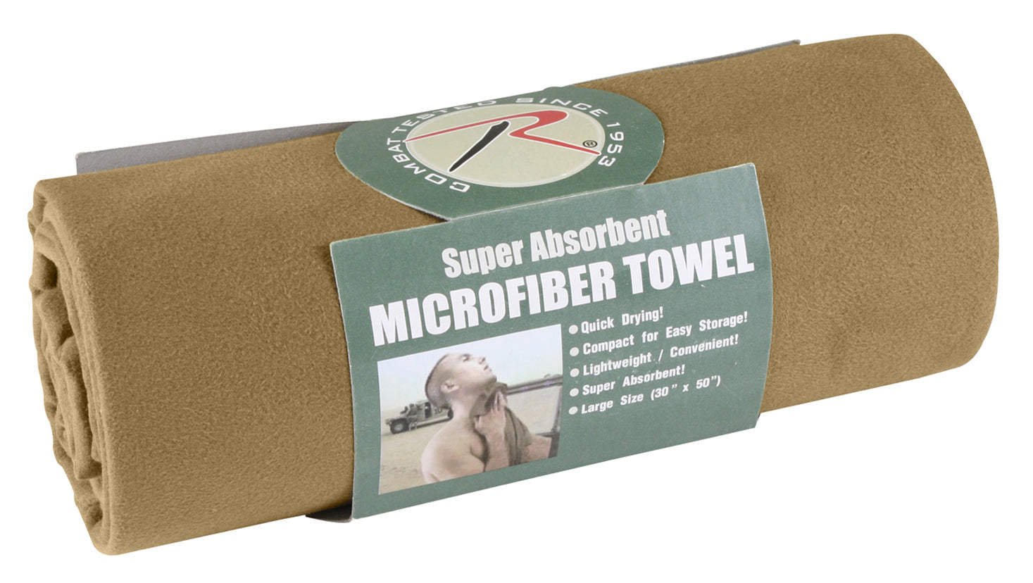 Rothco Microfiber Towel LARSON TACTICAL SUPPLY