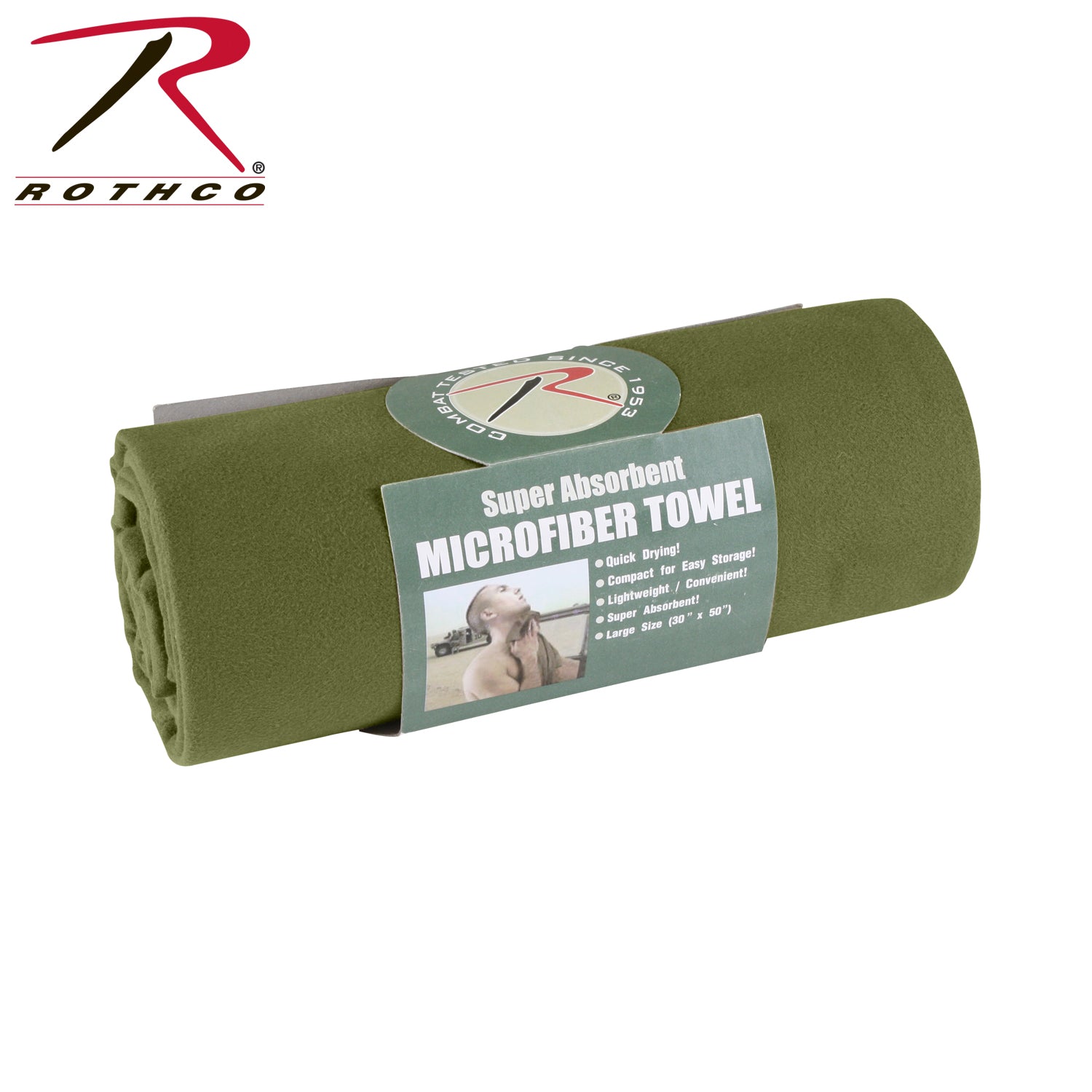 Rothco Microfiber Towel LARSON TACTICAL SUPPLY