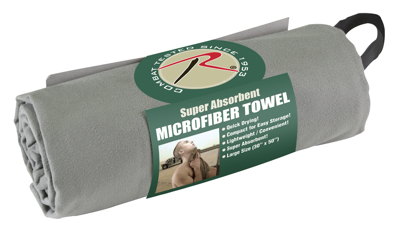 Rothco Microfiber Towel LARSON TACTICAL SUPPLY