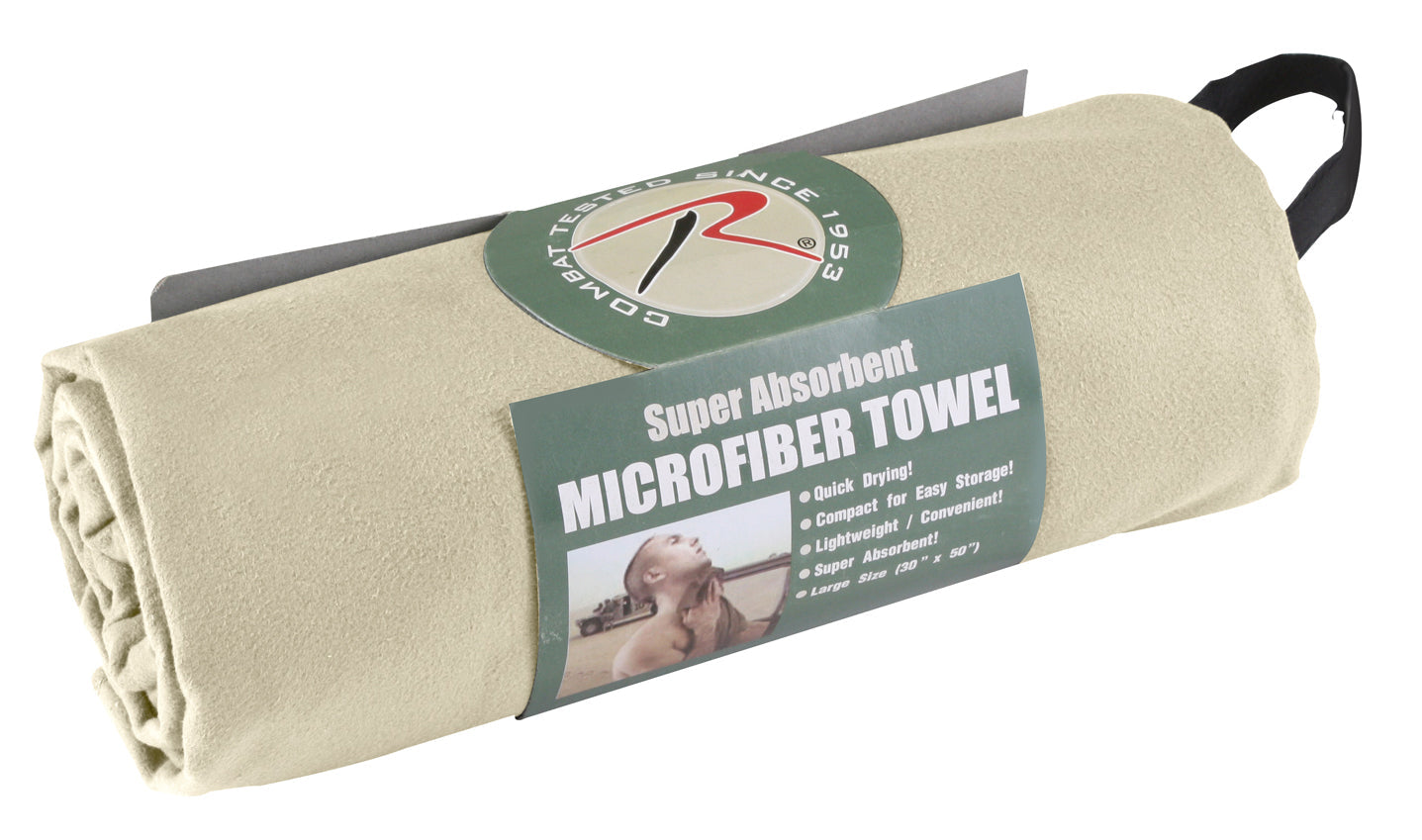 Rothco Microfiber Towel LARSON TACTICAL SUPPLY